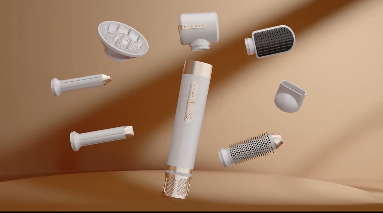 Air Styler Pro 7-en-1 – Coiffage professionnel à domicile                            
Séchage, lissage, boucles et volume en un seul appareil.
Gagnez du temps et obtenez un résultat professionnel chez vous.